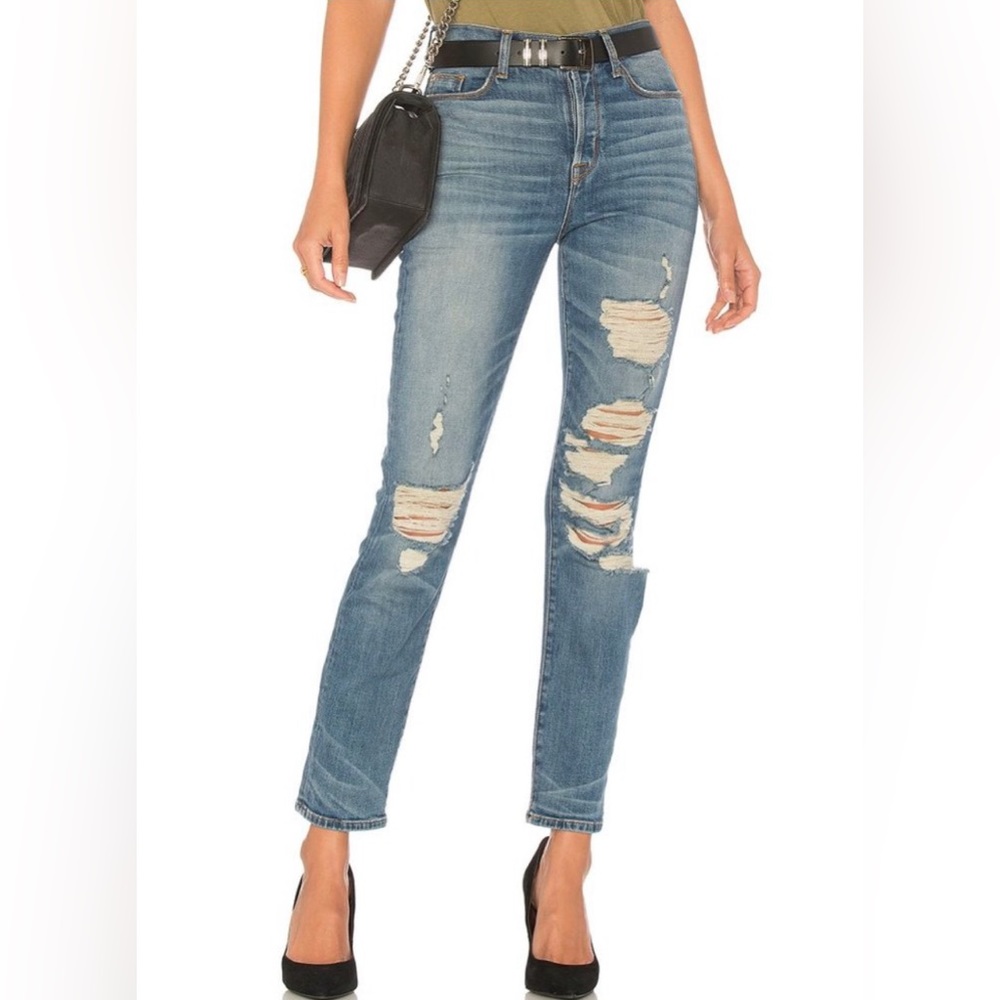 Hudson Zooey High Rise Straight Crop Kool NEW ⭐️
